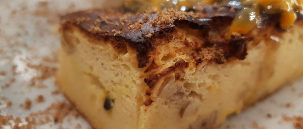 Chestnut and passionfruit cake - The Botanica Vaucluse